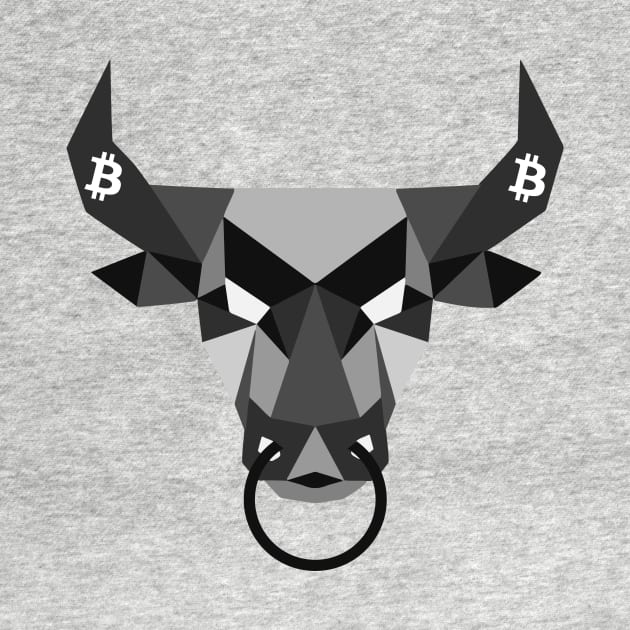 Bitcoin Bull by CryptoDeity